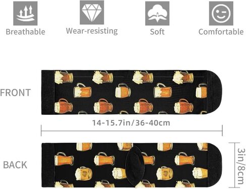 Police Funny Novelty Socks Casual Athletic Crazy Crew Socks For Women Men in Kuwait