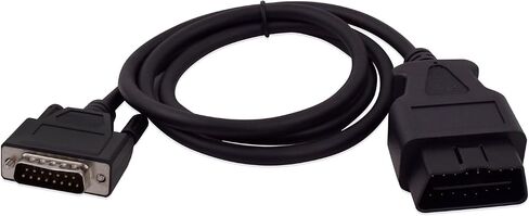 OBD2 OBDII Cable Fits for Cen Tech Code Reader Scanner Models 60693 60694 60794 62119 62120,ODB2 Connector Cable to 15-Pin Male Adapter Cable (Adapter Cable Total Length 4-FT) ﻿ in Saudi Arabia