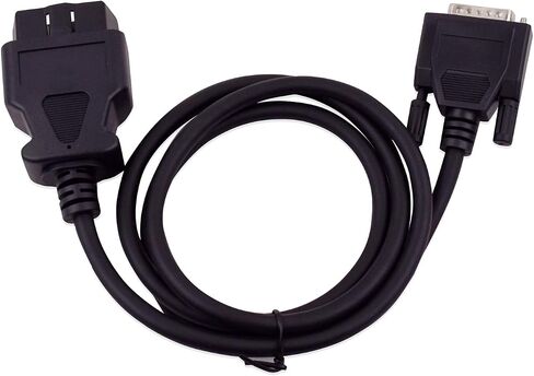 OBD2 OBDII Cable Fits for Cen Tech Code Reader Scanner Models 60693 60694 60794 62119 62120,ODB2 Connector Cable to 15-Pin Male Adapter Cable (Adapter Cable Total Length 4-FT) ﻿ in Saudi Arabia