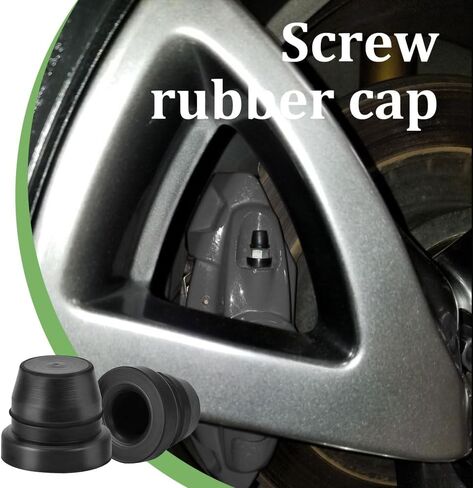 18PCS Car Brake Bleeder Screw Caps, Rubber Auto Grease Fitting Dust Zerk Covers, Waterproof Vehicle Brake Bleeder Nipple Caplier Accessories, Universal for Bicycle, Car, Motorcycle in Saudi Arabia