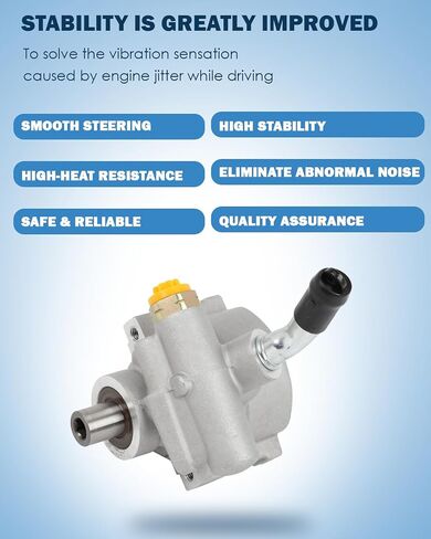 مضخة توجيه Power ECCPP تناسب بويك لوسيرن 2009-2011 V6 3.9L استبدال 15898515AD in Saudi Arabia