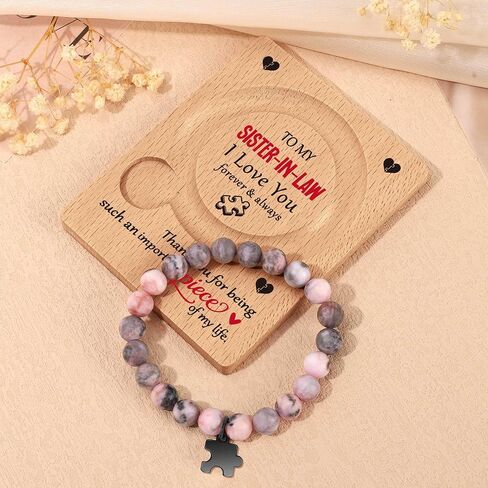 Mother Daughter Bracelets Mommy and Daughter Birthday Gifts Mom Daughter Heart Matching Bracelets from Mom Mothers Day Gift To My Daughter Bracelets in Saudi Arabia