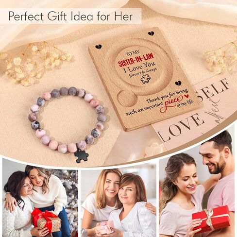 Mother Daughter Bracelets Mommy and Daughter Birthday Gifts Mom Daughter Heart Matching Bracelets from Mom Mothers Day Gift To My Daughter Bracelets in Saudi Arabia