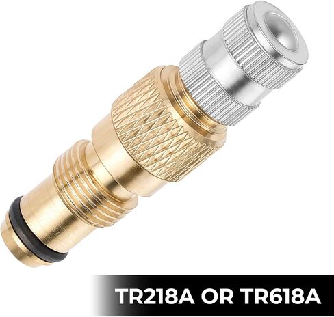 10 Pcs Tractor Air Liquid Valve TR218A TR618A CH3 Brass Tire Valve Stems Core Housings Replacement for Tubeless Tires Industrial Agricultural Wheels Clamp-in Tire Stems in Saudi Arabia