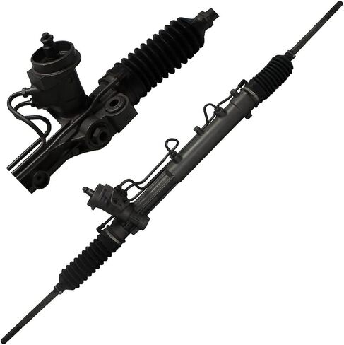 Detroit Axle - Rack & Pinion Kit for 2001-2007 Ford Escape Mercury Mariner 2002 2003 2004 2005 ، Complete Power Steering Rack & Pinion Assembly ، 2 Front Tie Rod Ends Replacement in Saudi Arabia