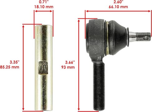 Caltric Rack Pinion Steering Gear Box Compatible with Club Car DS Electric Gas 1984-2004 1018783-02 in Saudi Arabia