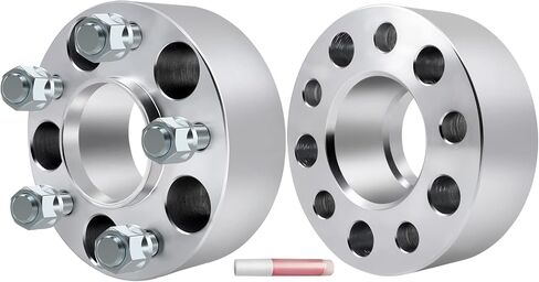 ECCPP 2 قطعة 5 فواصل عجلات محورية 5x4.5 إلى 5x4.5 50 مم 2 بوصة 5x114.3 إلى 5x114.3 فواصل عجلات لموستانج ماخ 1 كراون لفكتوريا إيدج لرينجر للمستكشف لسيارة المدينة in Saudi Arabia