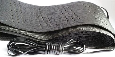 ProElite Black Lace-On Steering Wheel Cover Universal 15 inch in Saudi Arabia