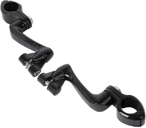 TCMT 360 Adjustable Highway Foot Peg Mounting Kit Fits For Harley Touring Road King Street Glide Road Glide Electra Glide Softail Sportster Dyna with 1.25" Engine Guards in Saudi Arabia