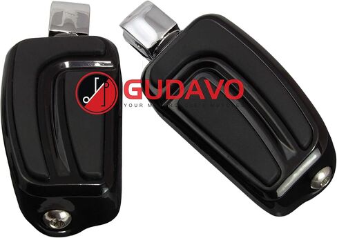دواسة القدم الأمامية للدراجة النارية من الدراجات النارية مع حوامل متوافقة مع Honda Fury/VT 1300 CX 2009-2021 (GTW Chrome) in Kuwait