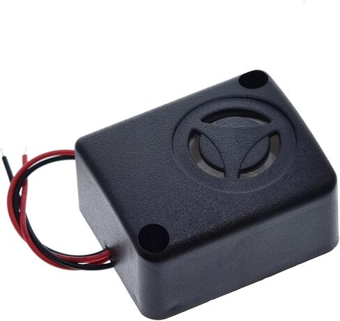 Anti-Theft Car Burglar Alarm 6/12/15V 120dB Active High Decibel Buzzer Safe Box Burglar Alarm Car Accessories QSI-4840 in Saudi Arabia