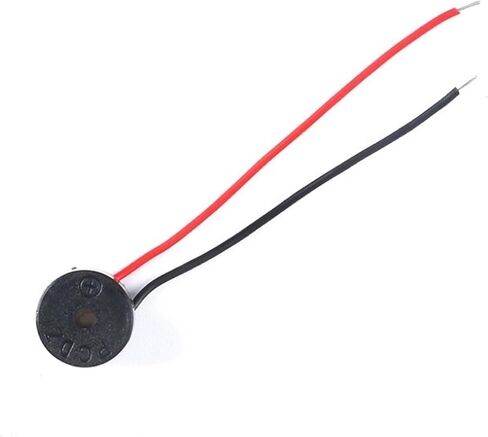 5PCS/LOT 12V 12*9.5MM Electromagnetic Active Buzzer Speaker Alarm Loudspeaker with Cable in Saudi Arabia