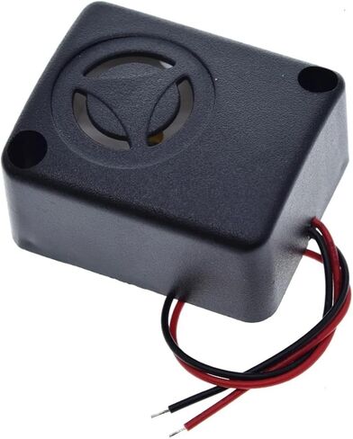 Anti-Theft Car Burglar Alarm 6/12/15V 120dB Active High Decibel Buzzer Safe Box Burglar Alarm Car Accessories QSI-4840 in Saudi Arabia