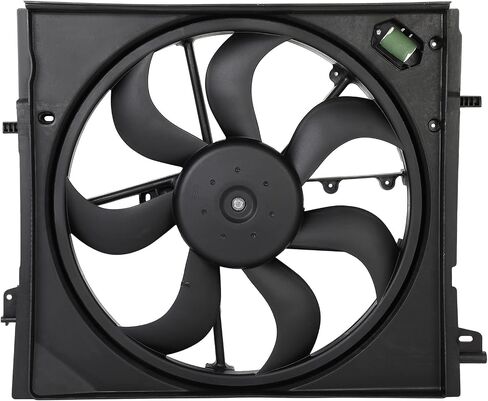 ECCPP Radiator Cooling Fan Assembly fit 2017-2019 for Nissan for Rogue Sport 214816MA0A in Saudi Arabia