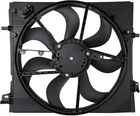 ECCPP Radiator Cooling Fan Assembly fit 2017-2019 for Nissan for Rogue Sport 214816MA0A in Saudi Arabia