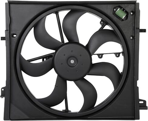 ECCPP Radiator Cooling Fan Assembly fit 2017-2019 for Nissan for Rogue Sport 214816MA0A in Saudi Arabia