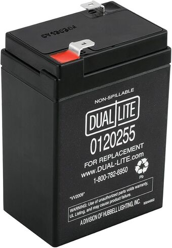 0120255 المعتمدة 6-Volt 4-4.5ah 2.0-AMP لبطارية SLA جديدة 90 دقيقة ، أسود in Kuwait