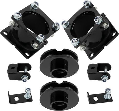 مجموعات رفع MaxPeedingRods لفورد إكسبلورر 2WD 4WD 2011-2019 ، فواصل 2.5 "خلفية 1.25" ، مجموعات الرفع التعليق ، الأسود in Saudi Arabia