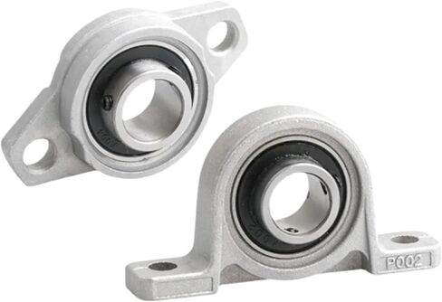1pcs Zinc Alloy 8mm to 30mm Bore Ball Bearing Pillow Block Mounted Support Kfl08 Kfl000 Kfl001 Kp08 Kp000 Kp001 Kp002(KFL002 15mm) in Saudi Arabia
