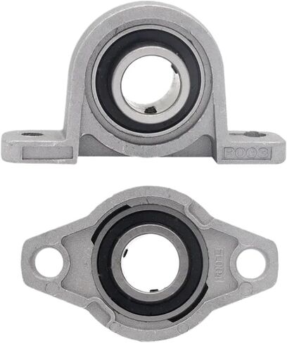 1pcs Zinc Alloy 8mm to 30mm Bore Ball Bearing Pillow Block Mounted Support Kfl08 Kfl000 Kfl001 Kp08 Kp000 Kp001 Kp002(KFL002 15mm) in Saudi Arabia