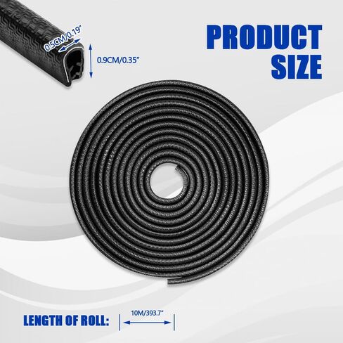 16.5FT (5M) Car Door Edge Guard, No Glue Car Door Entry Guard Protective Strip, Rubber Edge Trim Car Door Protector, Universal Car Exterior Accessories for Auto, Truck, SUV and ATV (Red) in Saudi Arabia