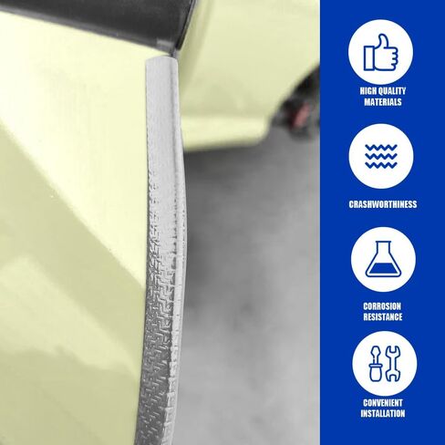 16.5FT (5M) Car Door Edge Guard, No Glue Car Door Entry Guard Protective Strip, Rubber Edge Trim Car Door Protector, Universal Car Exterior Accessories for Auto, Truck, SUV and ATV (Red) in Saudi Arabia