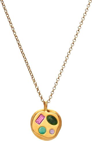 Birthdate 14k Gold Necklace for Women - 16-20in Adjustable 14 Karat Gold Chain with Lobster Clasp - Cadenas de Oro 14k Puro Para Mujer, Ladies Jewelry Birthstone in Saudi Arabia