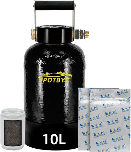 نظام غسيل السيارات 10L غير المدمج-المدمج قبل المرشح والراتنج-شطف خالي من البقع للسيارات ، RV ، القارب-لا توجد خطوط in Kuwait
