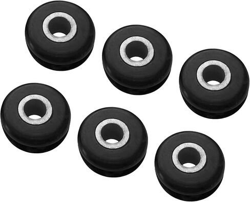 6Pcs Gas Fuel Tank Mounts Rubber Grommets Replacement for Harley Heritage Softail Replacement for Springer Replacement for Bad Boy Replacement for Fatboy in Saudi Arabia