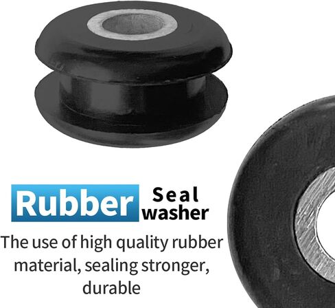 6Pcs Gas Fuel Tank Mounts Rubber Grommets Replacement for Harley Heritage Softail Replacement for Springer Replacement for Bad Boy Replacement for Fatboy in Saudi Arabia