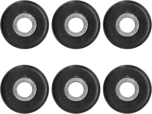 6Pcs Gas Fuel Tank Mounts Rubber Grommets Replacement for Harley Heritage Softail Replacement for Springer Replacement for Bad Boy Replacement for Fatboy in Saudi Arabia