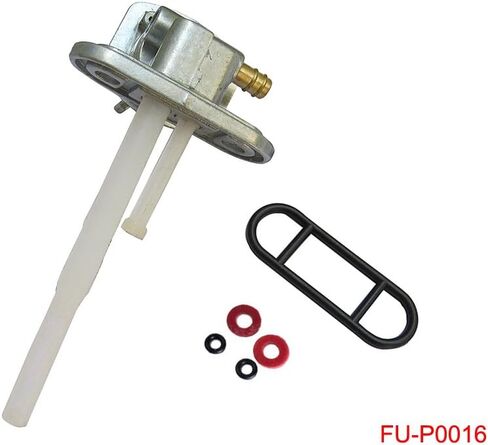Fuel Gas Tank Petcock Switch Valve for Kawasaki Bayou 220, 300, Zephyr 550, 750, Lakota 300; Center to Center Mounting Distance: 34mm in Saudi Arabia
