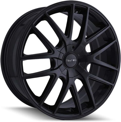 TR60 17x7.5 ، نمط الترباس: 5x112/120 ، الإزاحة: 42 ، أسود غير لامع كامل ، مجموعة من 1 in Saudi Arabia