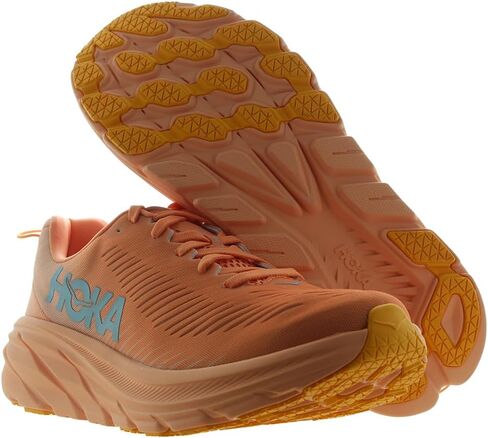 HOKA ONE ONE Womens Rincon 3 Mesh Eggnog Rose Gold Trainers 8.5 US in Kuwait