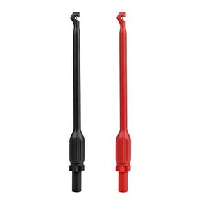 ZB-T12S Automotive Wire Piercing Probe Wire Piercing Clip Puncture WireBack Probe Pins Red Black 160 * 16mm，Use for 4mm Banana Extended Test Cable