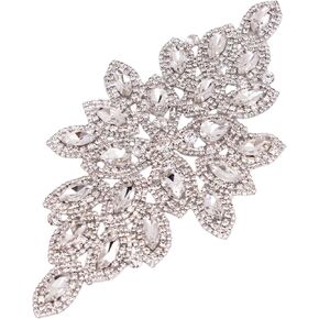 Pure Handmade Bling Rhinestone Applique for Bridal Costume in Kuwait