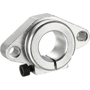 uxcell SHF16 Aluminum Linear Motion Rail Clamping Rod Rail Guide Support for 16mm Diameter Shaft