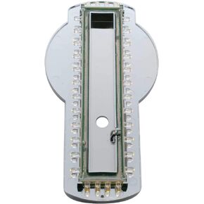 United Pacific 38885-1 Energy Efficient 32 LED Amber Backlit Emblem Light Base for Kenworth, Easy Installation, 12V - Amber LED Base Only, NO Lens