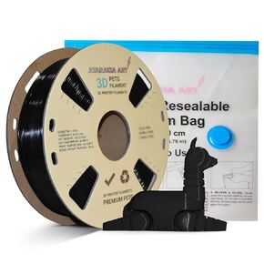 Flexible PLA Filament 1.75mm,3D Printer Premium 1kg/2.2lb Winded Spool, Better Than TPU,89A Shore Hardness,Patent Formula,Compatible Bowden Extruder,with Filament Storage Bag,FPLA Brown