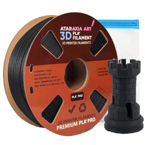 خيوط PETG 1.75 مم، خيوط طابعة ثلاثية الأبعاد، بكرة ملفوفة 1 كجم/2.2 رطل، دقة الأبعاد ± 0.02 مم، مع كيس مكنسة تخزين الفتيل، تناسب معظم طابعات FDM ثلاثية الأبعاد، مطابقة بانتون، بني فاتح PETG