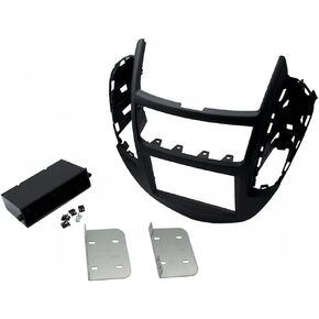 Scosche GM5217B Compatible with 2015-16 Chevrolet Trax ISO Double DIN & DIN+Pocket Dash Kit Black