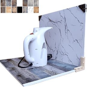 لوحات خلفية للصور مع حقيبة حمل 7 قطع 14 نمط مقاس 16 × 12 بوصة خلفية تصوير بيضاء من الطوب الخشبي للمنتج والطعام in Kuwait