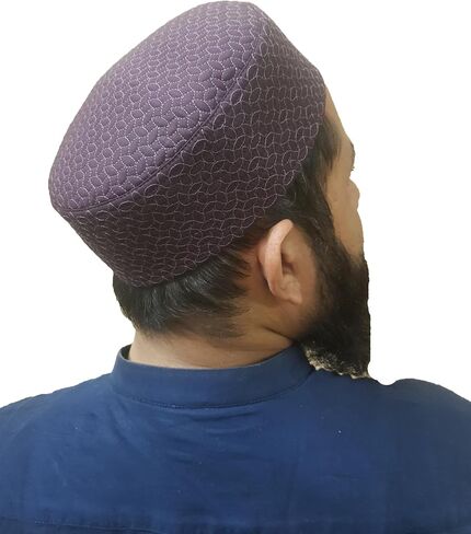 Kufi Hat for Men Soft Kofi Prayer Hat for Men Muslim Hat for Men Beanie Ramadan Topi Prayer Cap Muslim Cap for Prayer in Saudi Arabia