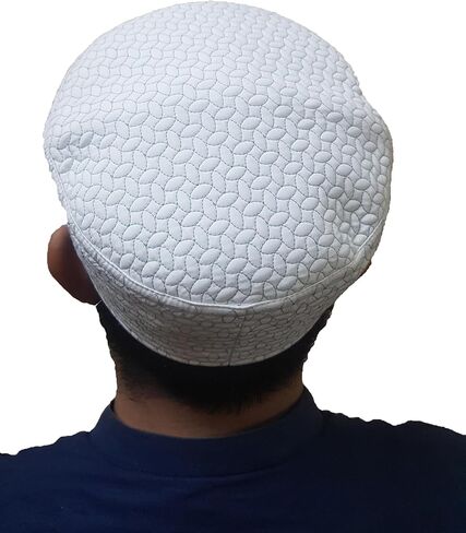 قبعة كوفي للرجال، قبعة صلاة كوفي ناعمة للرجال، قبعة مسلمة للرجال، قبعة صلاة رمضان توبي، قبعة مسلمة للصلاة in Kuwait