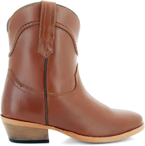 أحذية Soto Boots الجلدية النسائية الغربية للكاحل M1002 in Saudi Arabia