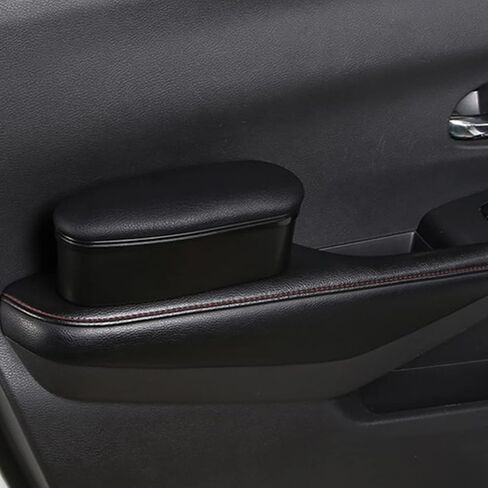 Car Armrest Support, Lift Height Forearm Comfort Storage Organizer Box, Left Elbow Anti-Fatigue Extender Pad, Auto Door Wrist Arm Rest Cushion, Car Accessories for SUV, Truck, Van (Black) in Saudi Arabia