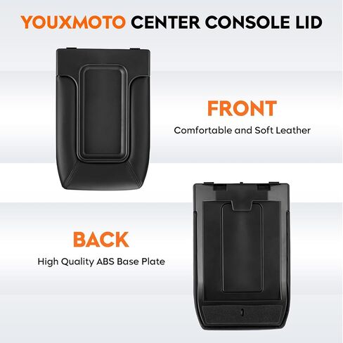 غطاء مسند الذراع لوحدة التحكم المركزية من Youxmoto مناسب لسيارة Chevy Silverado 1500 2500 3500 HD 2001-2006؛ أفالانش / تاهو / سوبربان؛ يصلح لجي إم سي سييرا يوكون. أسود يناسب 19127364، 19127366 in Kuwait