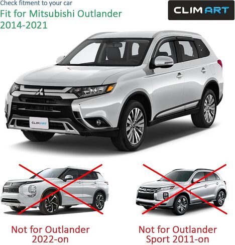 CLIM ART in-Channel Incredibly Durable Rain Guards for Toyota 4Runner 2010-2024, Original Window Deflectors, Vent Deflector, Vent Window Visors, Dark Smoke Truck Accessories, 4 pcs- 610080LP in Saudi Arabia