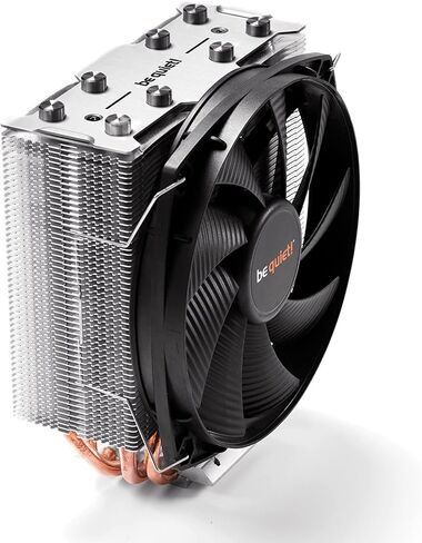 كن هادئاً! BK010 Shadow Rock Slim - مبرد وحدة المعالجة المركزية - 160 وات TDP- Intel LGA 775 / 1150 / 1155 / 1156 / 1366 / 2011 ومقبس AMD AM2 (+) / AM3 (+) / FM1 / FM2 / 754 / 939 / 940 in Saudi Arabia