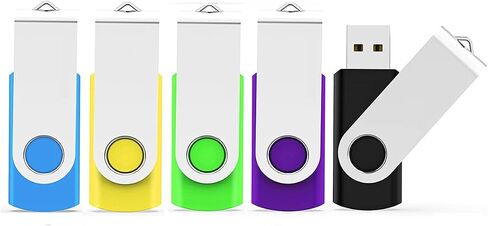 محرك أقراص فلاش USB سعة 64 جيجابايت، 2 حزمة محرك أقراص USB الإبهام سعة 64 جيجابايت، محركات أقراص القفز للتخزين (لونان، 64 جيجا) in Kuwait